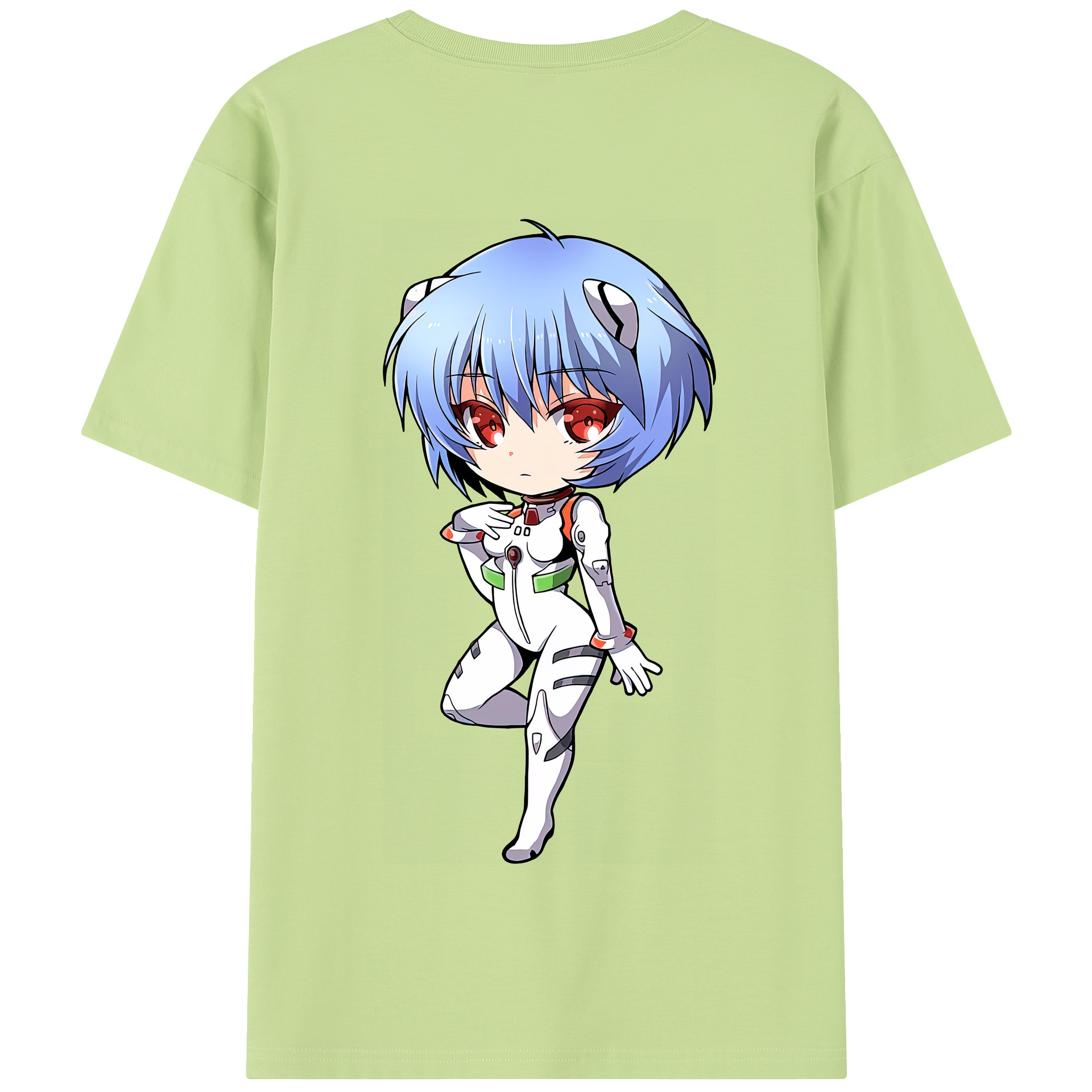 （画像用） EVA 新世紀エヴァンゲリオン 綿100％半袖Tシャツ（背面プリント）